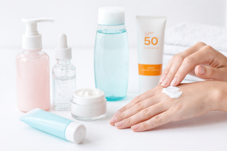 rutina de skincare fácil para cuidar la piel